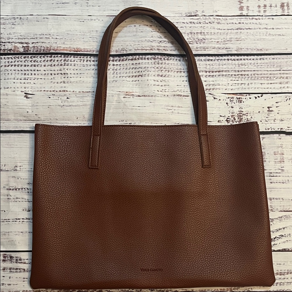 Vince Camuto Vegan Leather Luck Tote Bag/ New Without tags